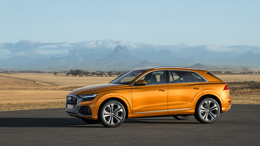 Der neue Audi Q8: Exterieurdesign