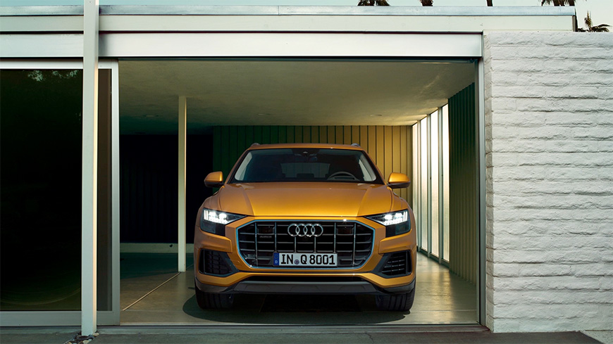 Der neue Audi Q8: Lichttechnologie